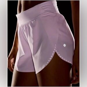 Lululemon vita pink fast and free shorts size 6